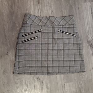 Dynamite Plaid Mini Skirt XS